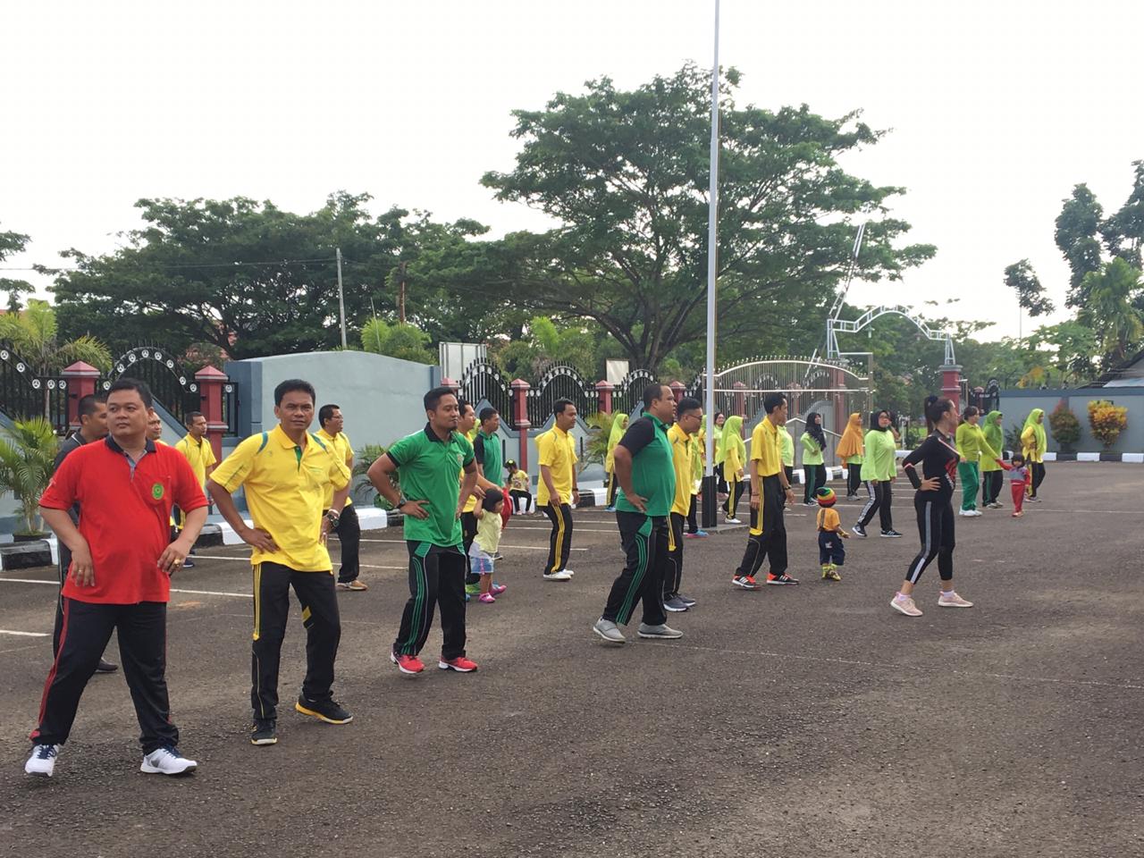 Kegiatan Senam  Sehat Bersama Pengadilan Agama Sendawar dan 